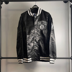 Men's Starter Brooklyn Nets Jacket M or 2XL